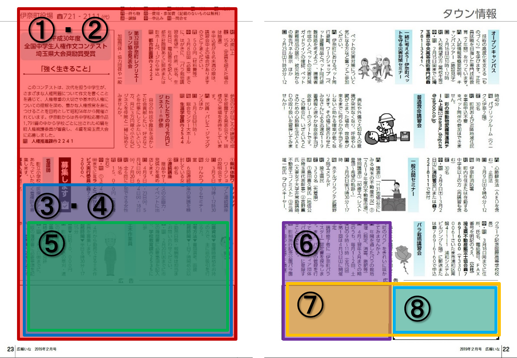 広告掲載募集箇所