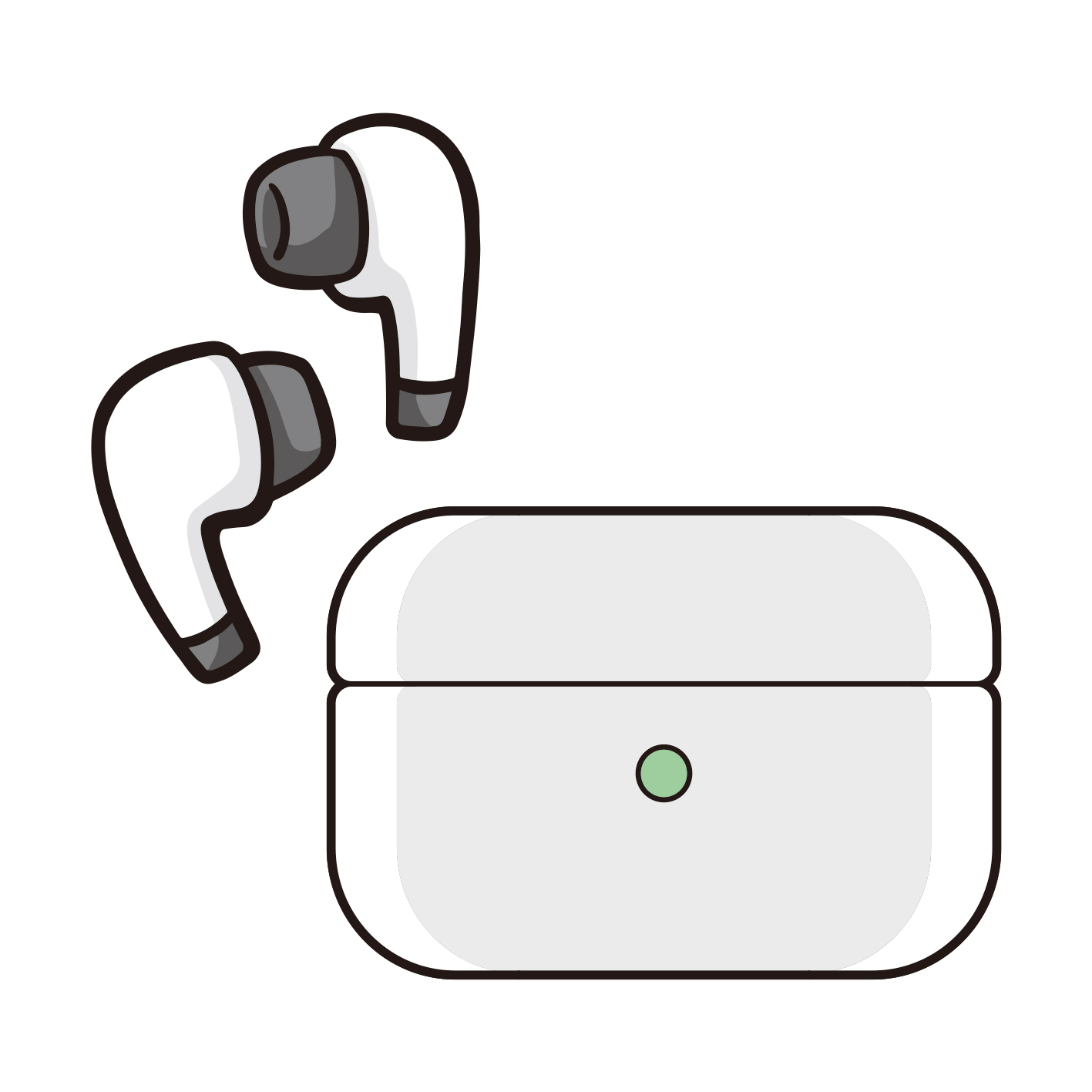 ワイヤレスイヤホン